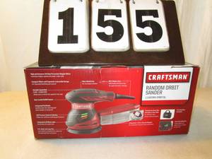 lot 155 image: Craftsman Random Orbit Sander
