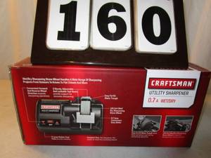 lot 160 image: Craftsman Utility Sharpener