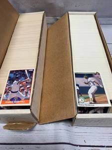Hundreds of 1989 Score & 1990 Upper Deck Baseball Cards Unsearched