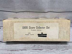 1988 Score Collectors Set of 660 Baseball Cards