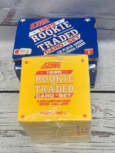 Score 1989 & 1990 Rookie and Traded Set