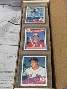 1985 Topps Complete Baseball Card Set