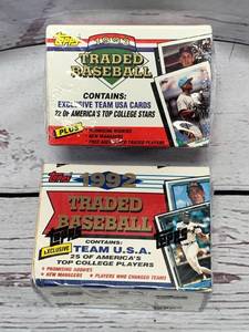 1992 & 1993 Topps Traded Sets