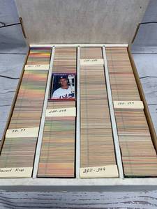 Large Box of 1989 Donruss Baseball Cards