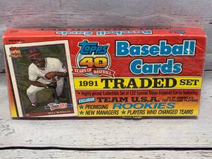 1991 Topps Traded Set (factory sealed)