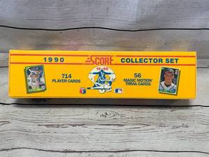 1990 Score Complete Baseball Card Set & 56 Motion Cards