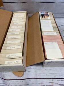 Hundreds of 1990 Fleer & Donruss Baseball Cards