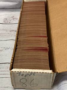 1986 Topps Complete Baseball Card Set