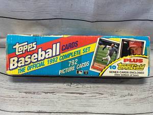 1992 Topps Complete Baseball Card Set
