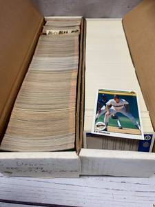 Hundreds of 1990 Upper Deck & 1989 Donruss BB Cards (Including MVP Cards)