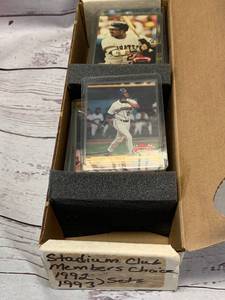 1992 & 1993 Stadium Club Members Set