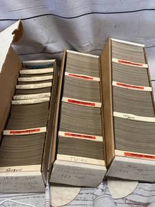 3 Full Boxes of 1989 Topps Baseball Cards