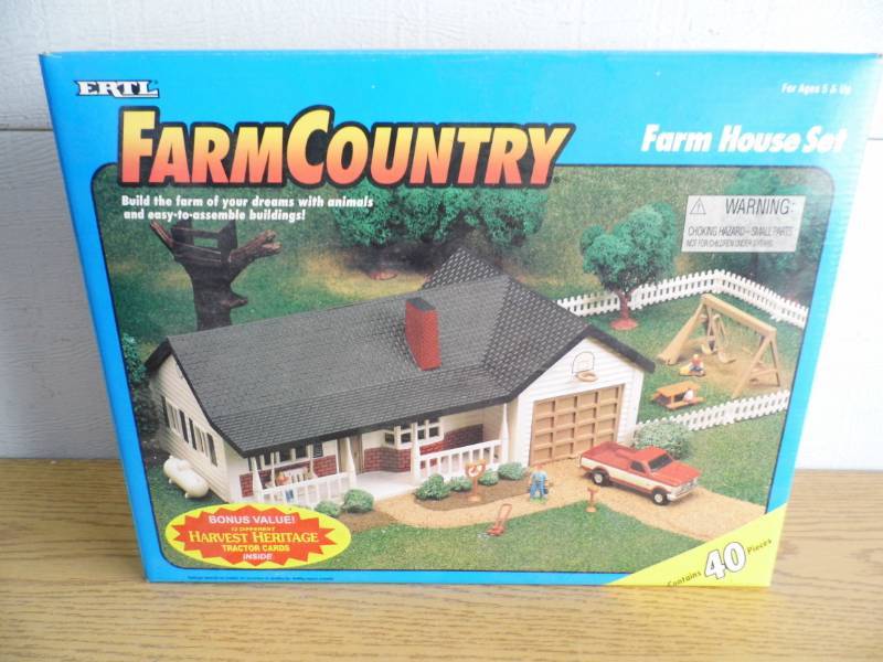 ertl farm country farm house set