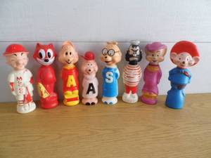 lot 96 image: Vintage Shampoo  Bubble Bath Bottles