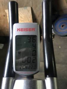 Keiser Spin Bike with computer