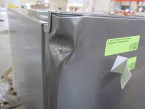lot 209 image: Premium 7.1 cu. ft. Frost Free Top Freezer Refrigerator in Stainless Steel PRN7006HS