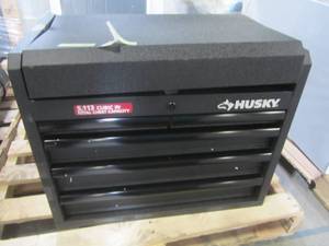 lot 308 image: Husky 26 in. 5-Drawer Top Chest in Textured Black UAC-H-26005