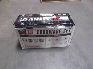 lot 805 image: Tools Of The Trade Stainless Steel 13 Piece Cookware Set 26006682