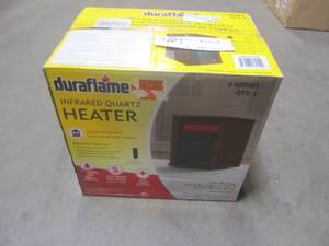 lot 807 image: Duraflame 1500-Watt Infrared Quartz Cabinet Electric Space Heater 9HM1000-C240