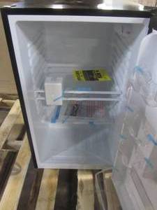 lot 243 image: Frigidaire 4.4-cu ft Freestanding Mini Fridge (Black) FFPA4422UM