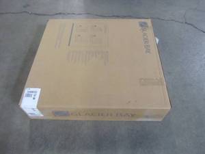 lot 247 image: Glacier Bay 24 in. W x 24 in. H Frameless Surface-Mount Tri-View Bathroom Medicine Cabinet in Silver T24-BM