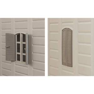 lot 120 image: US Leisure 10 ft. x 8 ft. Keter Stronghold Resin Storage Shed 157479