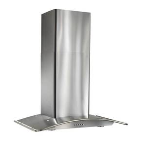 lot 342 image: Broan  30-in Convertible Stainless Steel Wall-Mounted Range Hood, B5730SS - Slight Dents