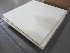 lot 234 image: Columbia Forest Products 34 in. x 4 ft. x 4 ft. PureBond Maple Plywood Project Panel (4 Panels total).