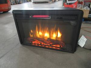 lot 839 image: Fire Place Insert. - With Remote