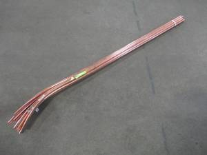 lot 840 image: 12 in. x 5 ft. Copper Type M Hard Temper Straight Pipe - One end slightly bent. 10 Pipes Total.