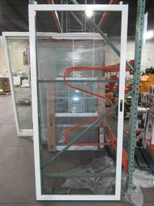 lot 618 image: Replacement Screen Door for Sliding Patio Door. Measures Approximately 35 14 X 76 34
