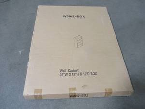 lot 213 image: Wall Cabinet 36 X 42 X 12, W3642.