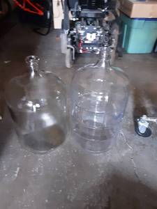 lot 52 image: 5 & 6 Gallon Carboy