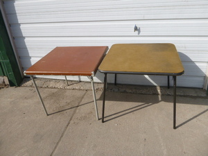 2 Card Tables