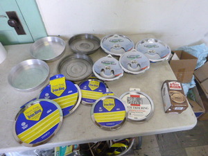 Electric Range Reflector Bowls and Trim Rings