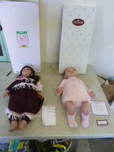 2 Collectible Dolls