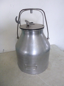 Vintage Delaval Stainless Steel Milk Bucket Pail Can