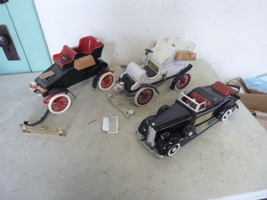 3 Liquor Car Decanters