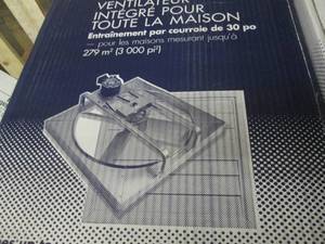 lot 4 image: Master Flow 6000 CFM 30 in. Belt Dr...