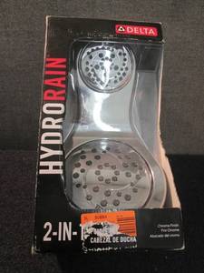 lot 22 image: Delta HydroRain Two-in-One 5-Spray ...