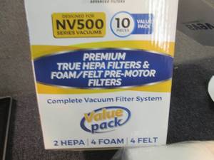 lot 158 image: 6- Valu pks Premium Vacuum Filters ...