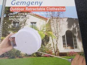 lot 166 image: 2 Gemgeny Durable Retractable Bathr...