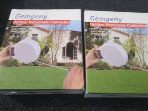 lot 167 image: 2 Gemgeny Durable Retractable Bathr...