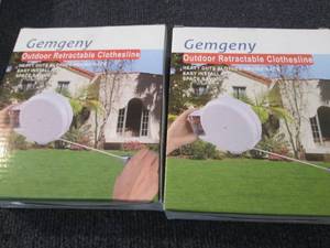 lot 168 image: 2 Gemgeny Durable Retractable Bathr...