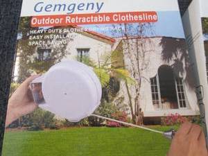 lot 169 image: 2 Gemgeny Durable Retractable Bathr...