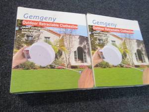 lot 170 image: 2 Gemgeny Durable Retractable Bathr...