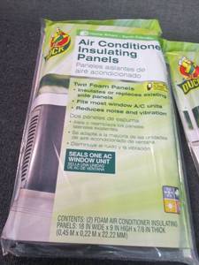 lot 175 image: 4pks Duck brand Window Air Conditio...