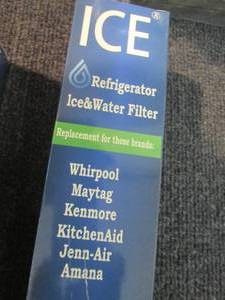 lot 238 image: 3 Ice & Water Refrigerator Filters...