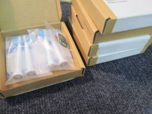 lot 245 image: 5- 4pks Replacement Heads for Phili...