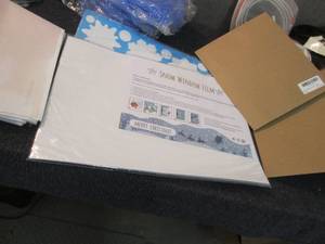 lot 261 image: 2 Pks Snow Window Films, Photograph...